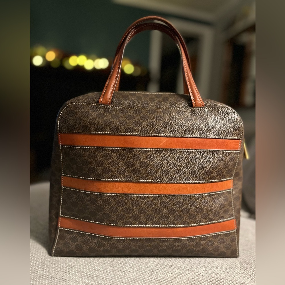 Celine Handbag in Brown and Tan - Picture 2 of 13
